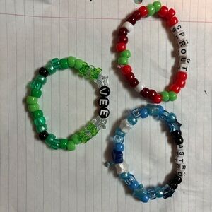 Dandy's World Bracelet Bundle (Sprout,Astro,Vee)